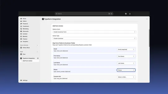 Typeify: Typeform Integration screenshot