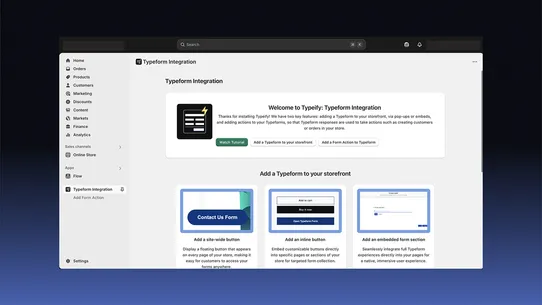 Typeify: Typeform Integration screenshot