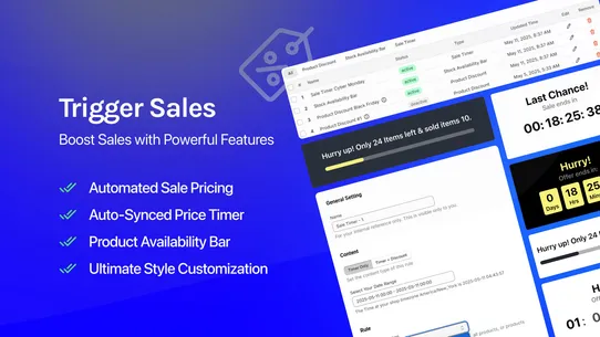 Trigger Sales screenshot