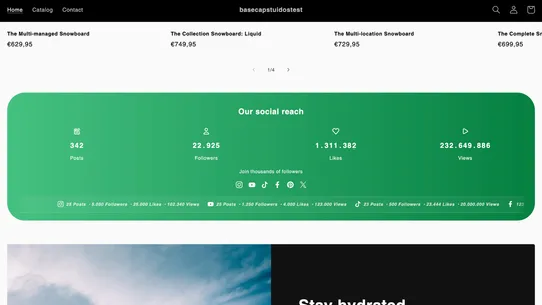 Social Media Live Counter screenshot