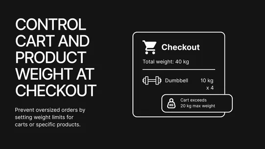 ProductWell ‑ Checkout Rules screenshot