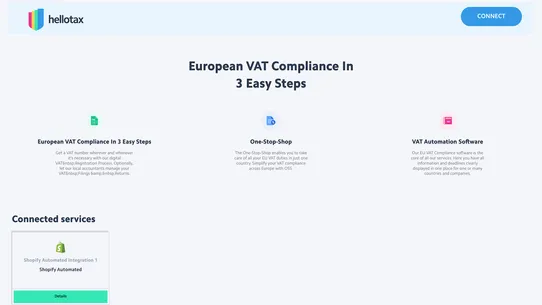 hellotax Connect screenshot