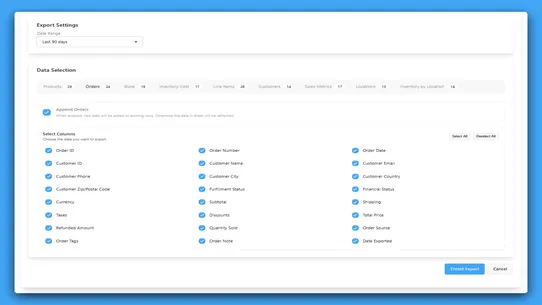 SyncRange screenshot