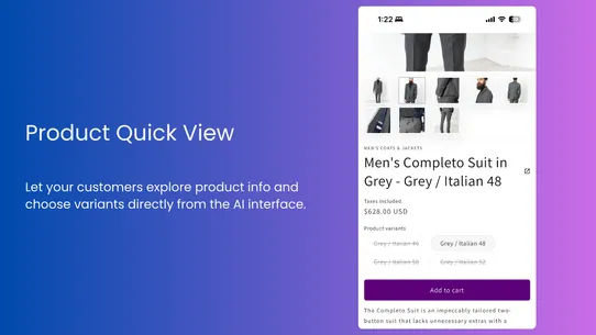 Talkom AI Agentic Commerce screenshot