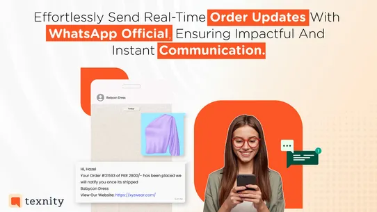 Texnity ‑ WhatsApp Business screenshot