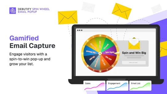 DB Spin Wheel Email Pop Up screenshot