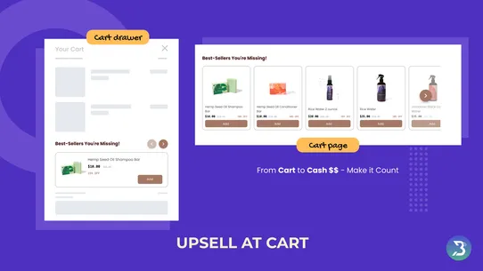 BiSell Upsell &amp; Cross Sell screenshot
