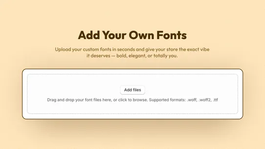 Fontly ‑ Custom &amp; Google Fonts screenshot