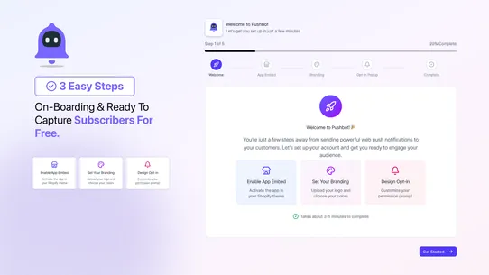 PushBot: Web Push Notification screenshot