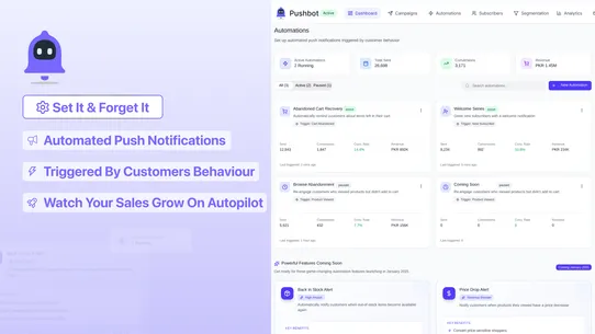 PushBot: Web Push Notification screenshot