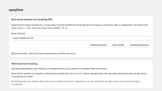 epoqFlow screenshot