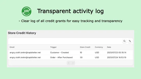 Credita screenshot