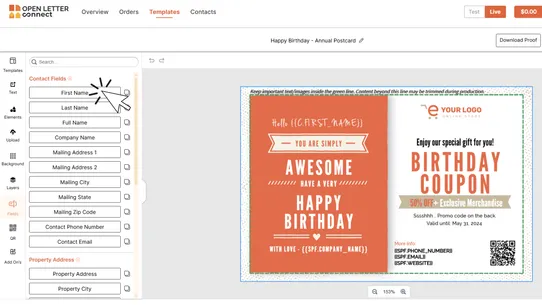 Open Letter Connect screenshot