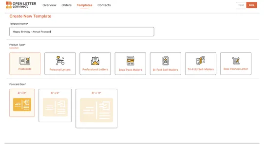 Open Letter Connect screenshot