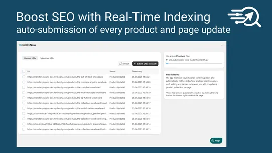IndexNow: Real‑Time Indexing screenshot