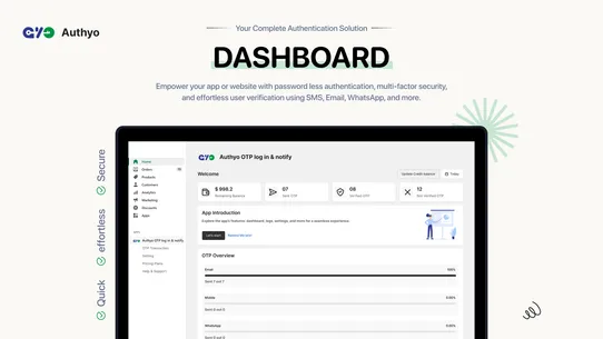 Authyo OTP Login/Register screenshot