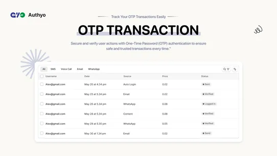 Authyo OTP Login/Register screenshot