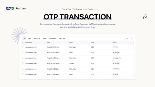Authyo OTP Login/Register screenshot
