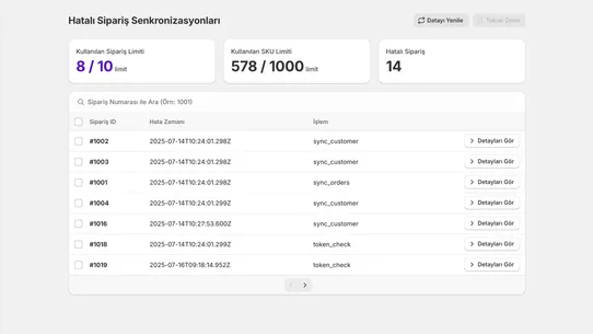 Nebim Entegrasyonu ‑ Gonextso screenshot