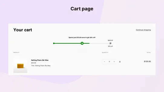 MCE Progress Bar &amp; Free Gifts screenshot