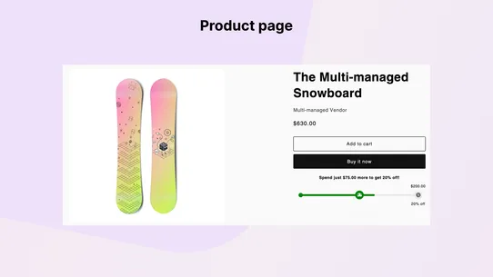 MCE Progress Bar &amp; Free Gifts screenshot