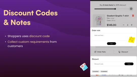 MCE Cart Drawer &amp; Progress Bar screenshot