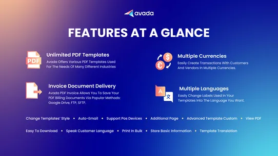 Avada Order Printer &amp; Invoices screenshot