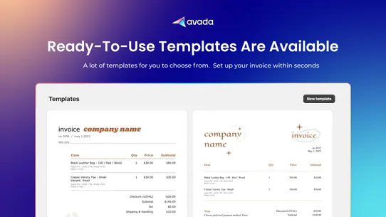 Avada Order Printer &amp; Invoices screenshot