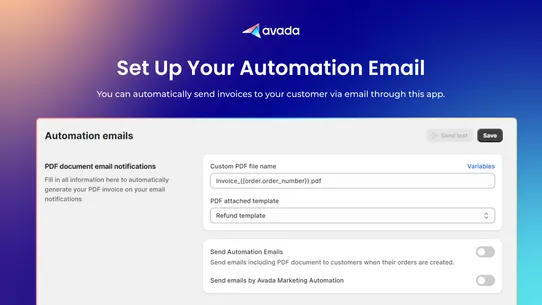 Avada Order Printer &amp; Invoices screenshot