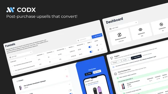 CODX: Post Purchase Upsell screenshot