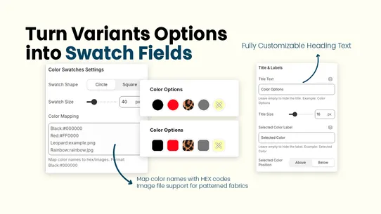 Advanced Color Options screenshot