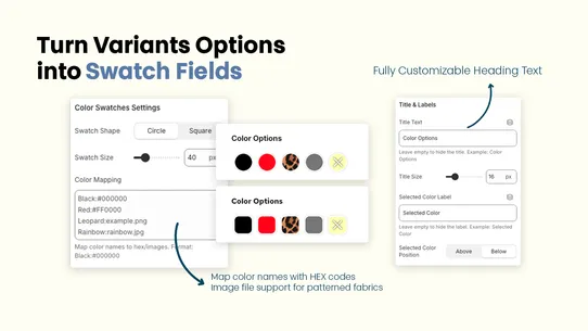 Advanced Color Options screenshot