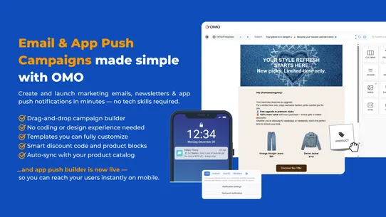 OMO Notifications screenshot