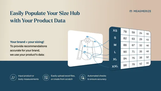 Measmerize Fashion Size Hub screenshot
