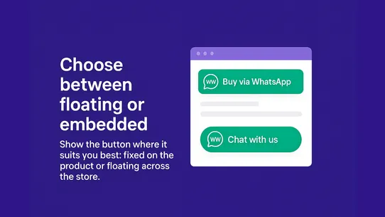EcomZ: Waz Widget screenshot