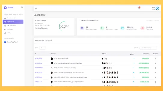 BeME: SEO Optimizer &amp; AI Tool screenshot