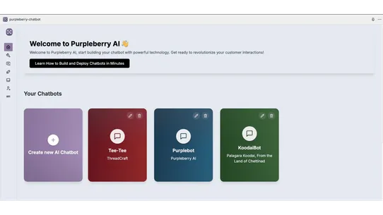 Purpleberry AI Sales Agents screenshot