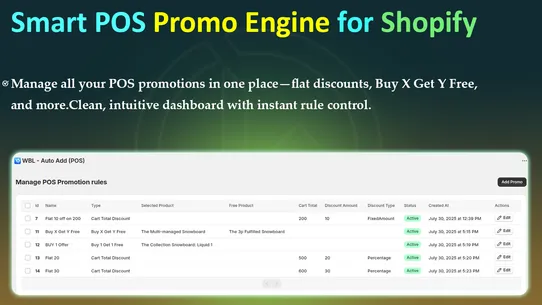 WBL ‑ Auto Add (POS) screenshot