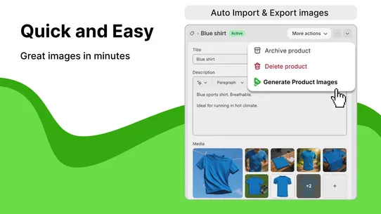 Fulfily AI Product Images screenshot