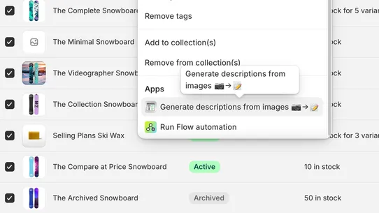 DescrAIber: Smart Descriptions screenshot