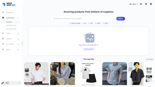Dropshipbot screenshot