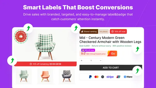 Algoshop Promotion Label&amp;Badge screenshot