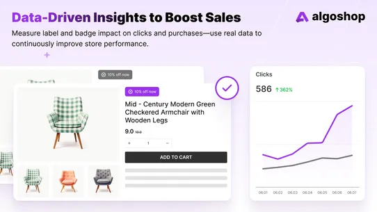 Algoshop Promotion Label&amp;Badge screenshot