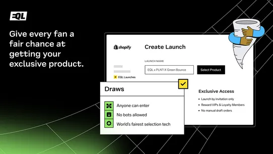 EQL: Launches and Drops screenshot