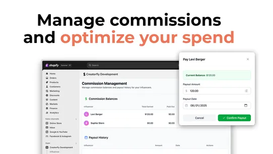 CreatorFly Influencer App screenshot