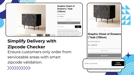 MeroxIO Zipcode Checker screenshot