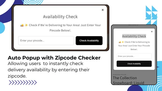 MeroxIO Zipcode Checker screenshot