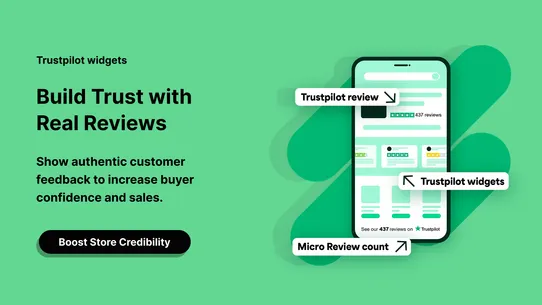 Trustpilot Reviews Widgets screenshot
