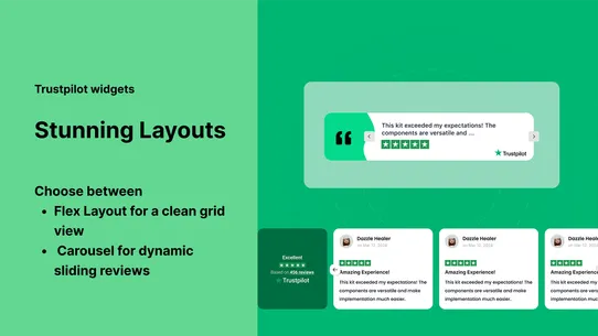 Trustpilot Reviews Widgets screenshot