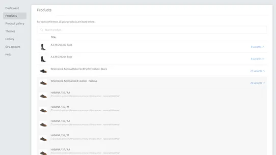 Sirv ‑ Product Image Manager screenshot